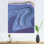 Marbre mauve luxueux, impression sur toile, art moderne