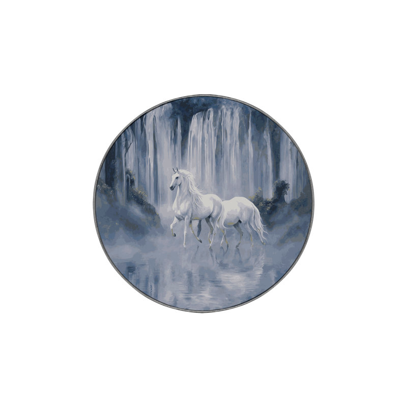 Tapis gris soyeux et moelleux, Tapis de couloir 2 pi x 5 pi