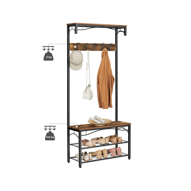 Binu Hall Tree 80cm Wide