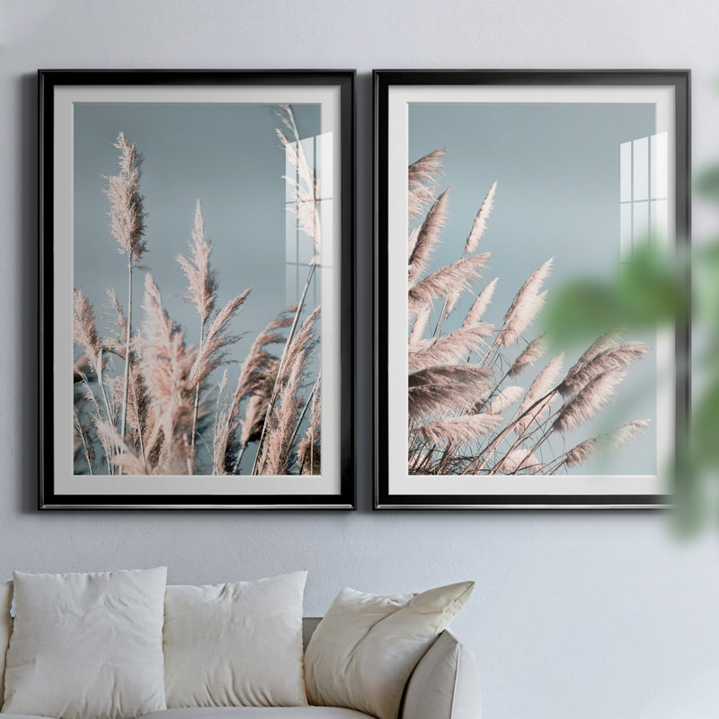 Danita Delimont - ensemble de 2 reproductions de photos, H 26,5 po x l 73 po x P 1,5 po, Papier encadré noir, Blanc