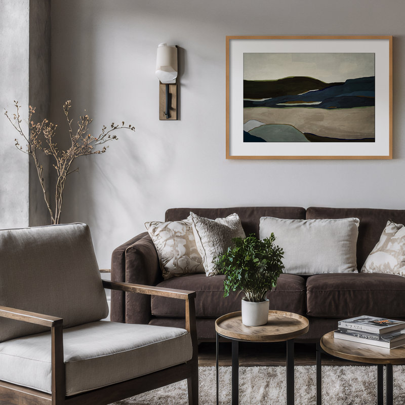 Print by ChiChi Decor, Tan, 32" H x 24" W