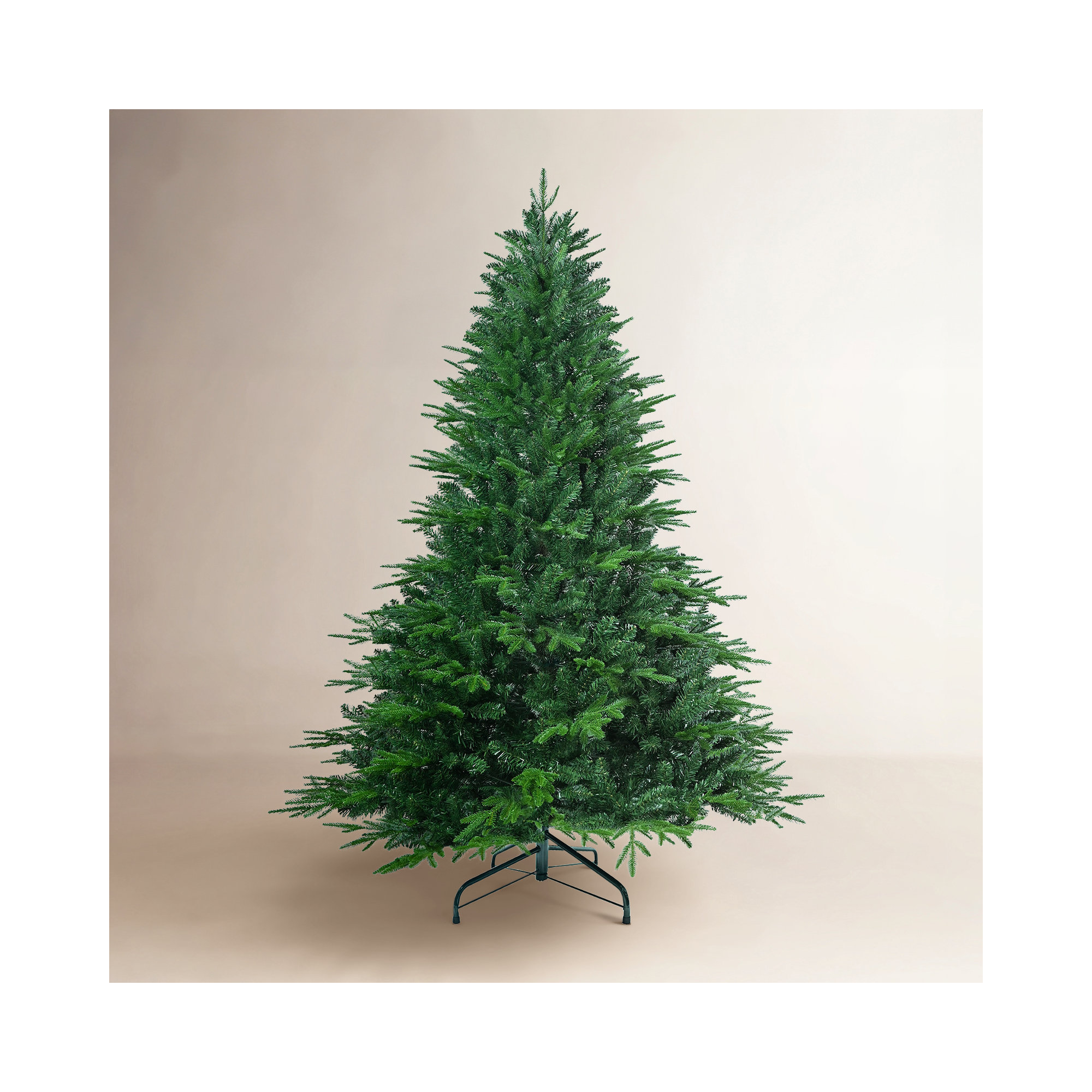 PE/PVC hybrid Christmas tree, 7.5'