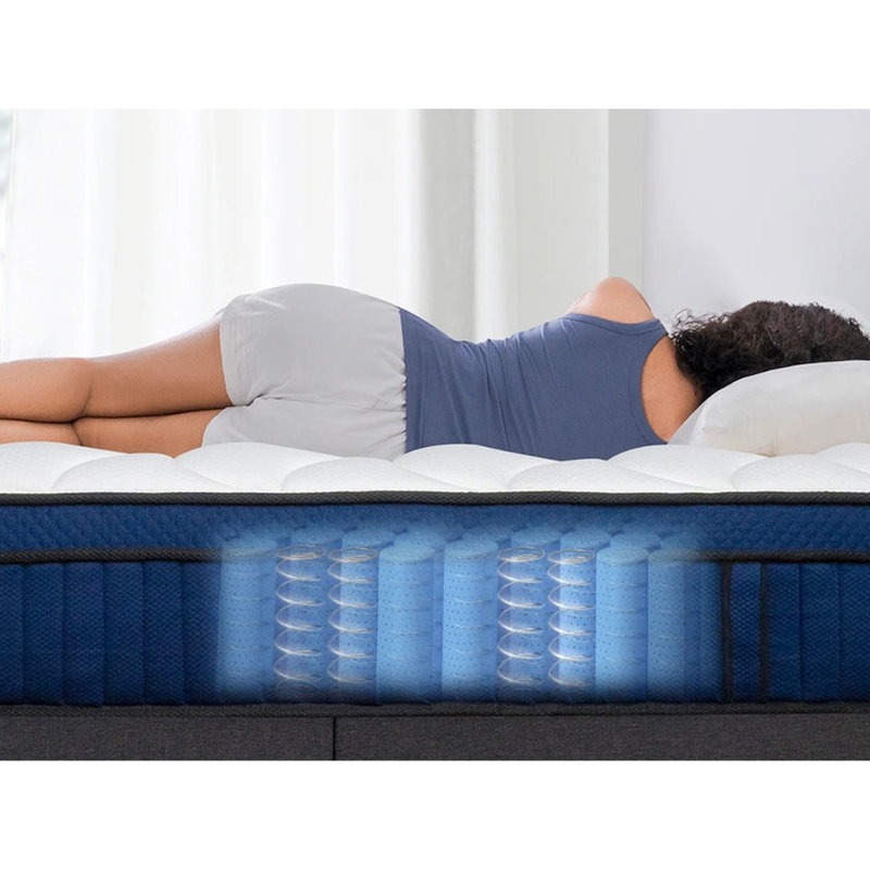 10 po, mousse à mémoire de forme, sommier individuel, matelas, housse respirante, grand lit, nuits confortables, fermeté moyenne, bon marché, bon sommeil