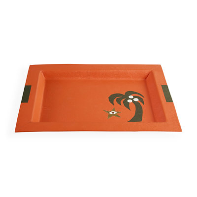 Playa Leather Decorative Tray