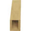 Attelle de genou traditionnelle en cèdre brut-88135692