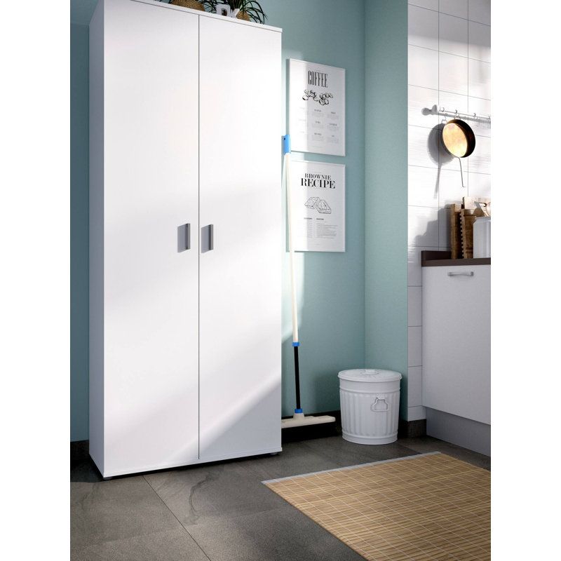 Aalani Rectangle Accent Cabinet, White