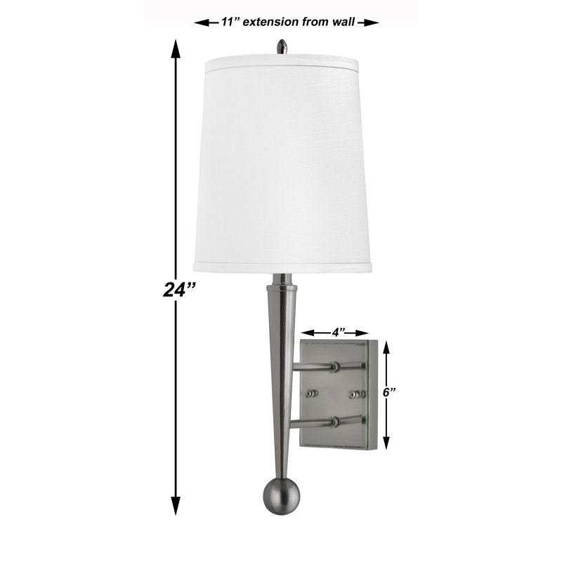 Metro Collection Armed Sconce