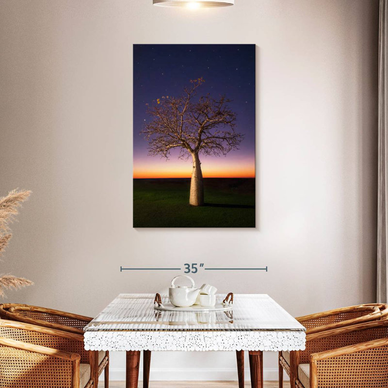 Starry Sky Boab, 45" H x 30" W