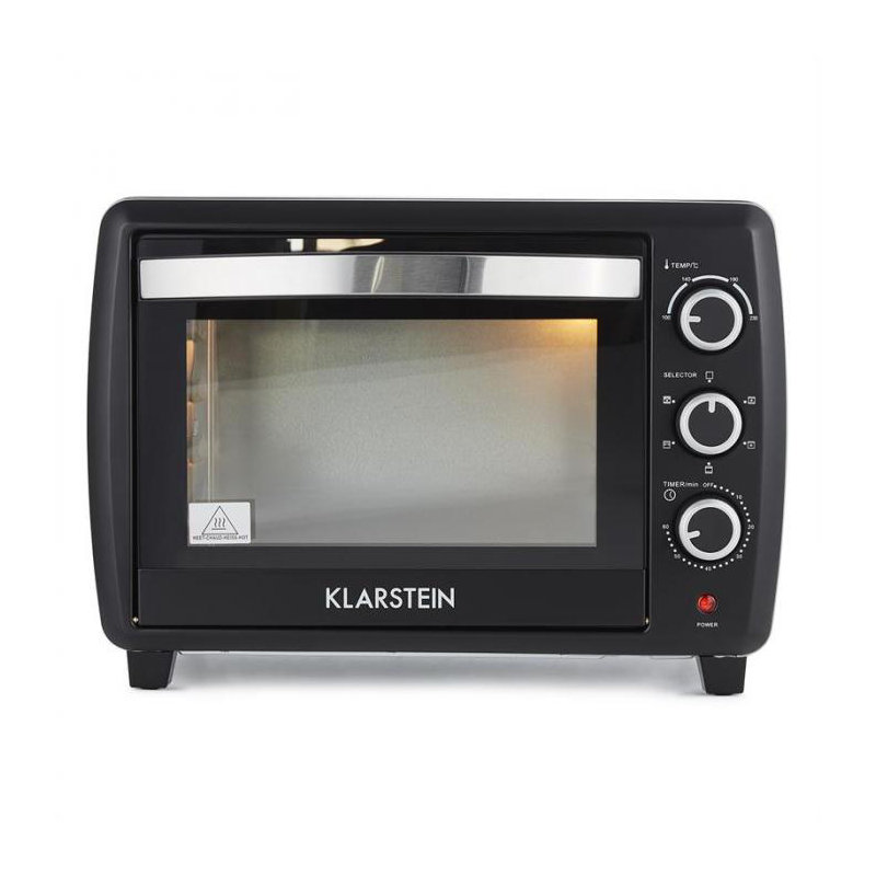 Klarstein Omnichef Toaster Oven with Rotisserie, Black