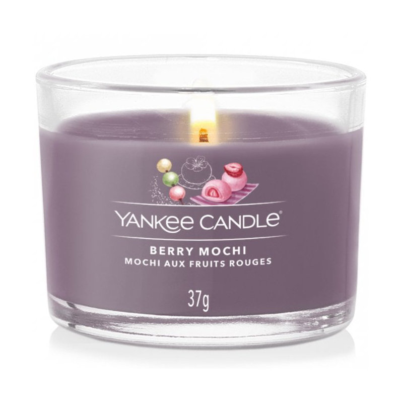 Yankee Candle - 3 Packed Filled Votives - Berrry Mochi