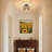 1 - Light Drum Semi Flush Mount Ceiling Light-295176978