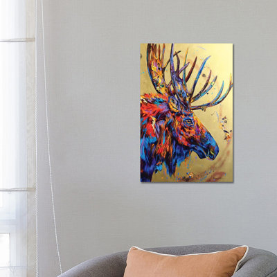 Velvet No Mo by Lindsey Dahl - Wrapped Canvas Print
