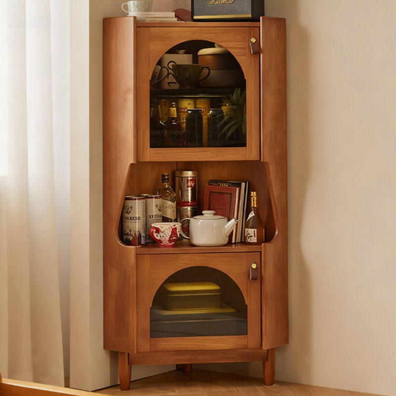 Armoire de coin Modern Burlywood