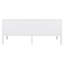 Lit de jour simple, blanc
