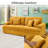 Gus 79.3"W Corduroy Sofa Couch-2060788895