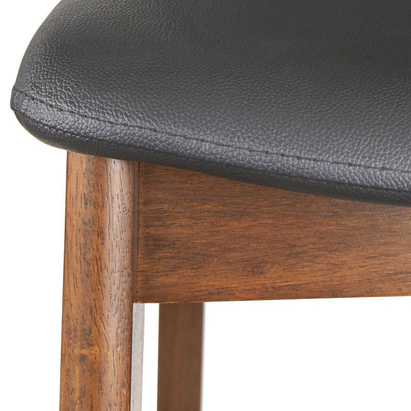 Wallingford Upholstered Counter Stool with Solid Wood Frame, Counter Stool (25.4" Seat Height)
