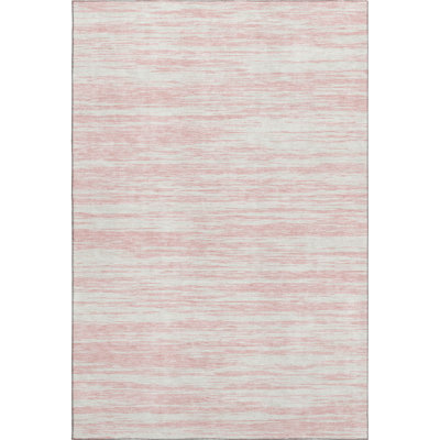 Premium Machine Washable Prisco Pink Rug