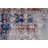 Small Navy Wool Turkish Anatolian Rug Perfect for Kitchen - Vintage and Faded Design 10109