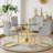 5 - Piece Pedestal Dining Set-50369076-50369078