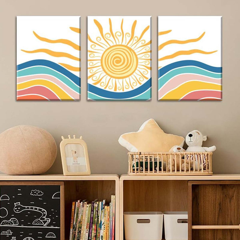 3 Piece Wrapped Canvas Print