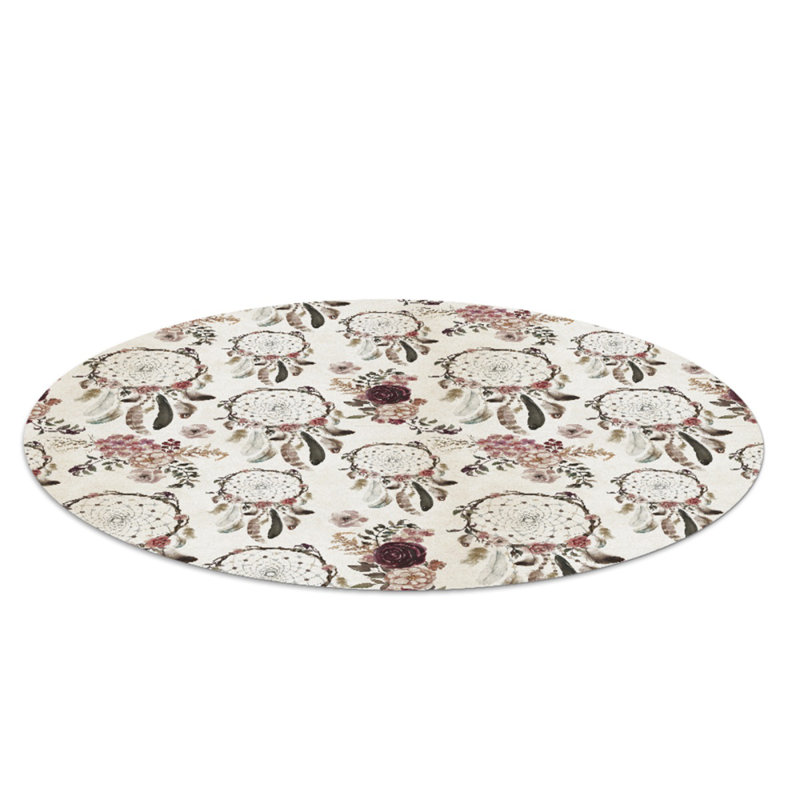 Sambour Hard Floor Straight Round Chair Mat