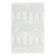 Igon Geometric Ivory Aqua Area Rug