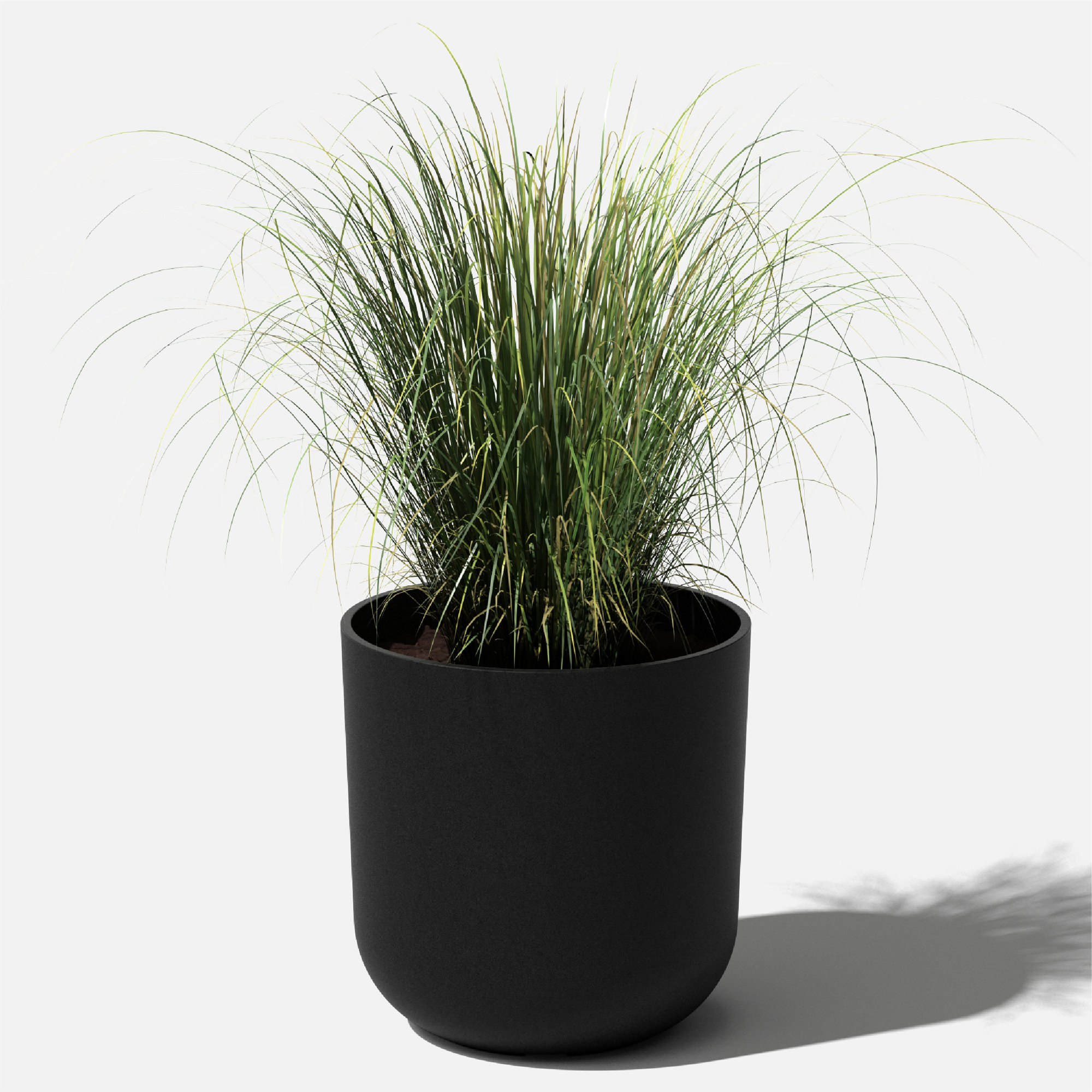Pure Series Planter, Black, 19.75" H x 18.5" W x 18.5" D, 1