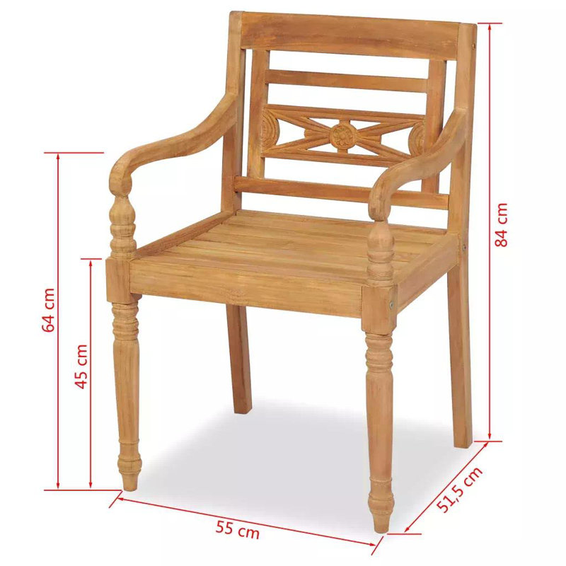 St Albans Patio Dining Armchair