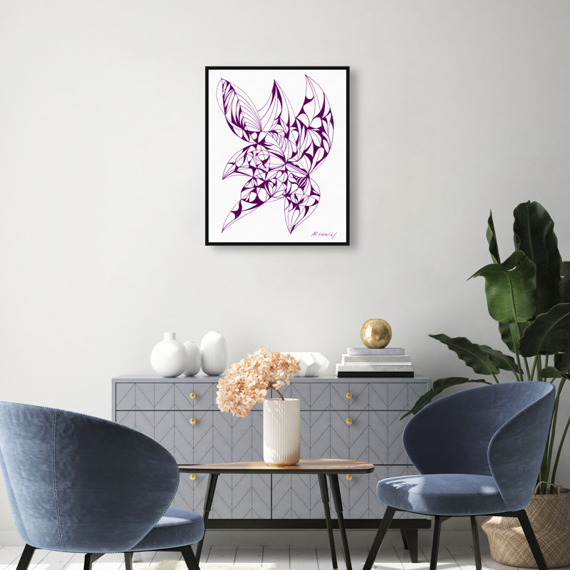 Manuel Roman - Starfish Print by Oliver Gal, 55"H x 37"W, Black Floater Frame
