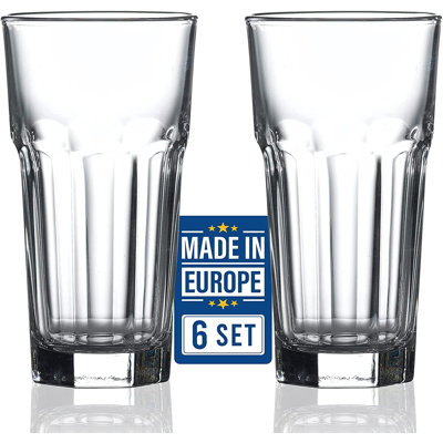 Ahanu 12.25 oz. Drinking Glass Set