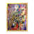 Toile à cadre d'angle fermé doré