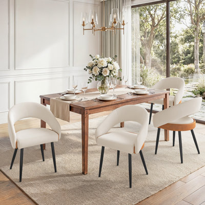 Sabuk Upholstered Back Side Dining Chairs