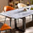 Rectangular Marble & Sintered Stone Dining Table-842470266