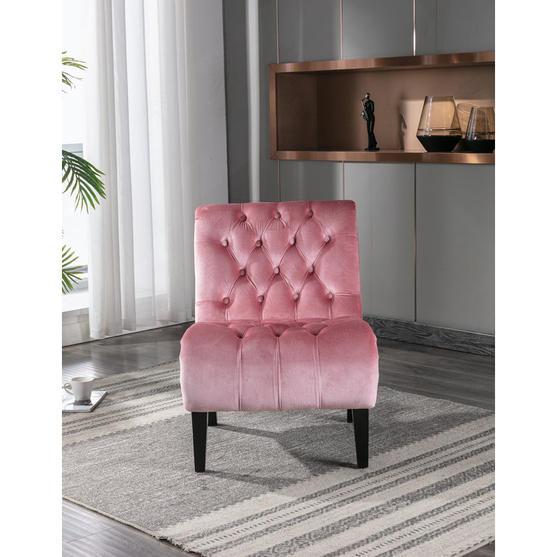 Chaise de salon / de détente Accent, Rose