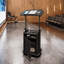 Chariot pour ordinateur portable ajustable avec rangement