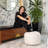 Franka Velvet Ottoman-1247733972