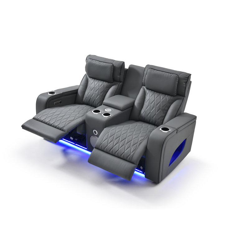 Causeuse inclinable Lumin G00805A-RL, gris