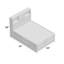Lit plateforme avec rangement Weidman-25808797