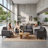 74.4 " Velvet Sofa-97617221