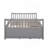 Ajavian Three Drawers Wooden Daybed with Trundle-1577153690-1561704861