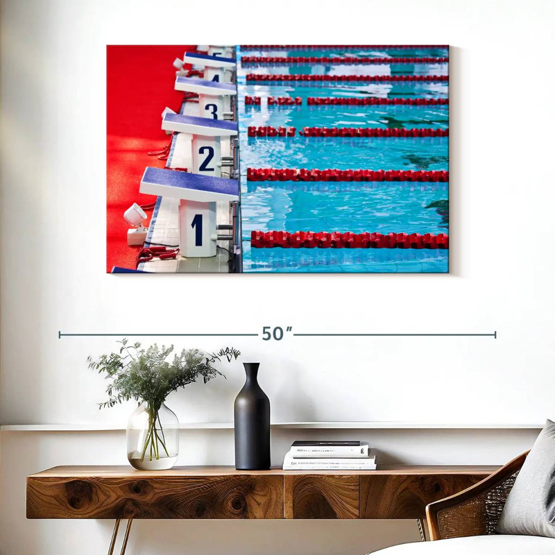 Sireci Swimming League, 26" H x 39" W