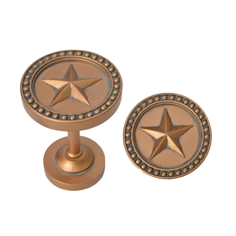 Retenue de rideau Primeaux Star Medallion, Cuivre