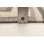 Tapis décoratif gris en laine tissé à plat de 3 pi 3 po x 5 pi 6 po emmeryn