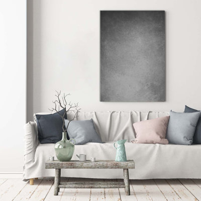 Concrete Background - Wrapped Canvas Print