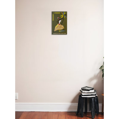 Trinidad And Tobago Travel Vintage Advertisement Wrapped Canvas Décor