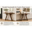 Console Mid-Century avec base en V-1113354557