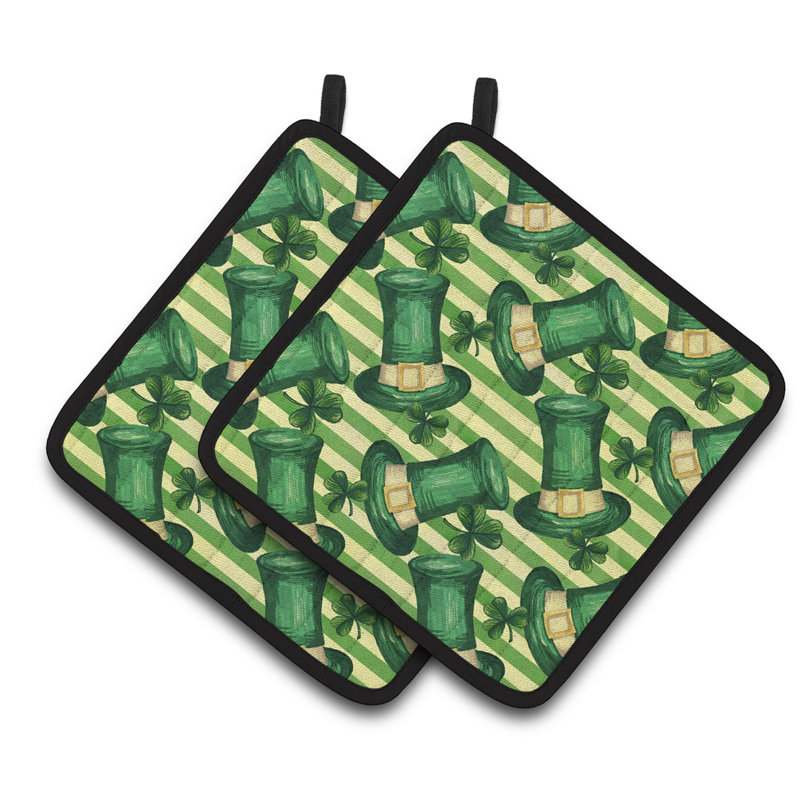 Cuisinier poignée caroline de la saint-patrick leprechan