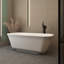 Baignoire de trempage autoportante en acrylique 67 po