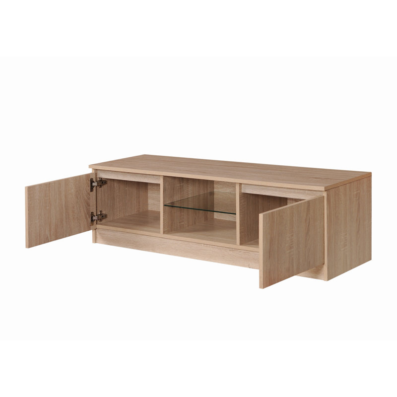 Ailbe TV Stand for TVs up to 55", Sonoma Oak