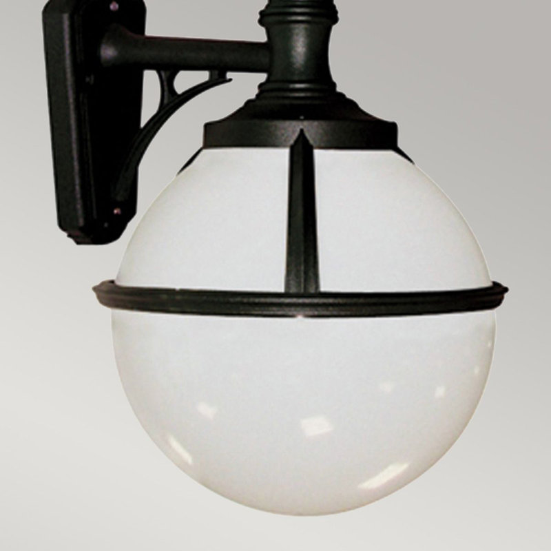 Viane Black Outdoor Wall Lantern